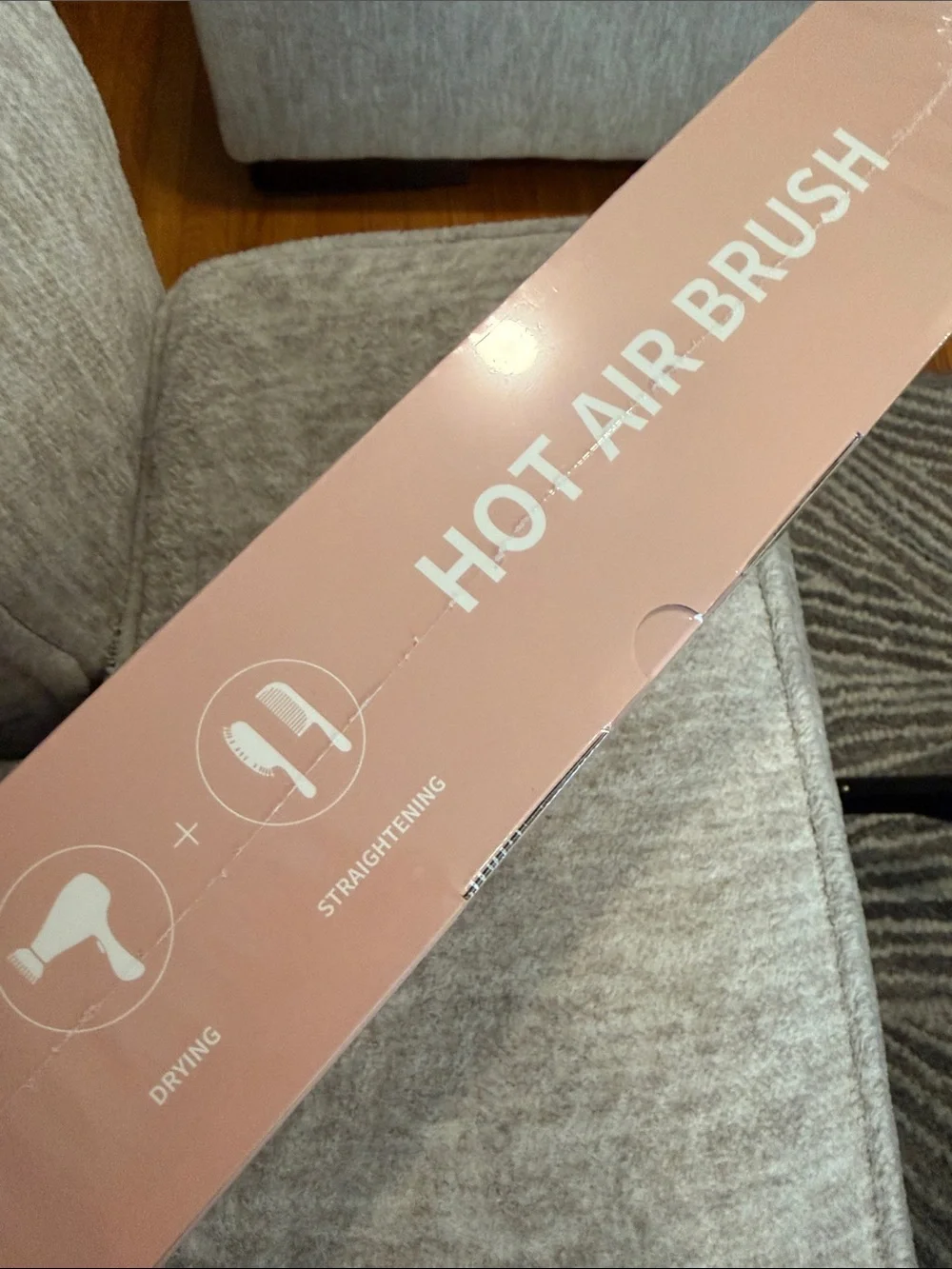 Pink‎ 3-in-1 Hair Straightener Waves Curling Iron Blow Dryer #020